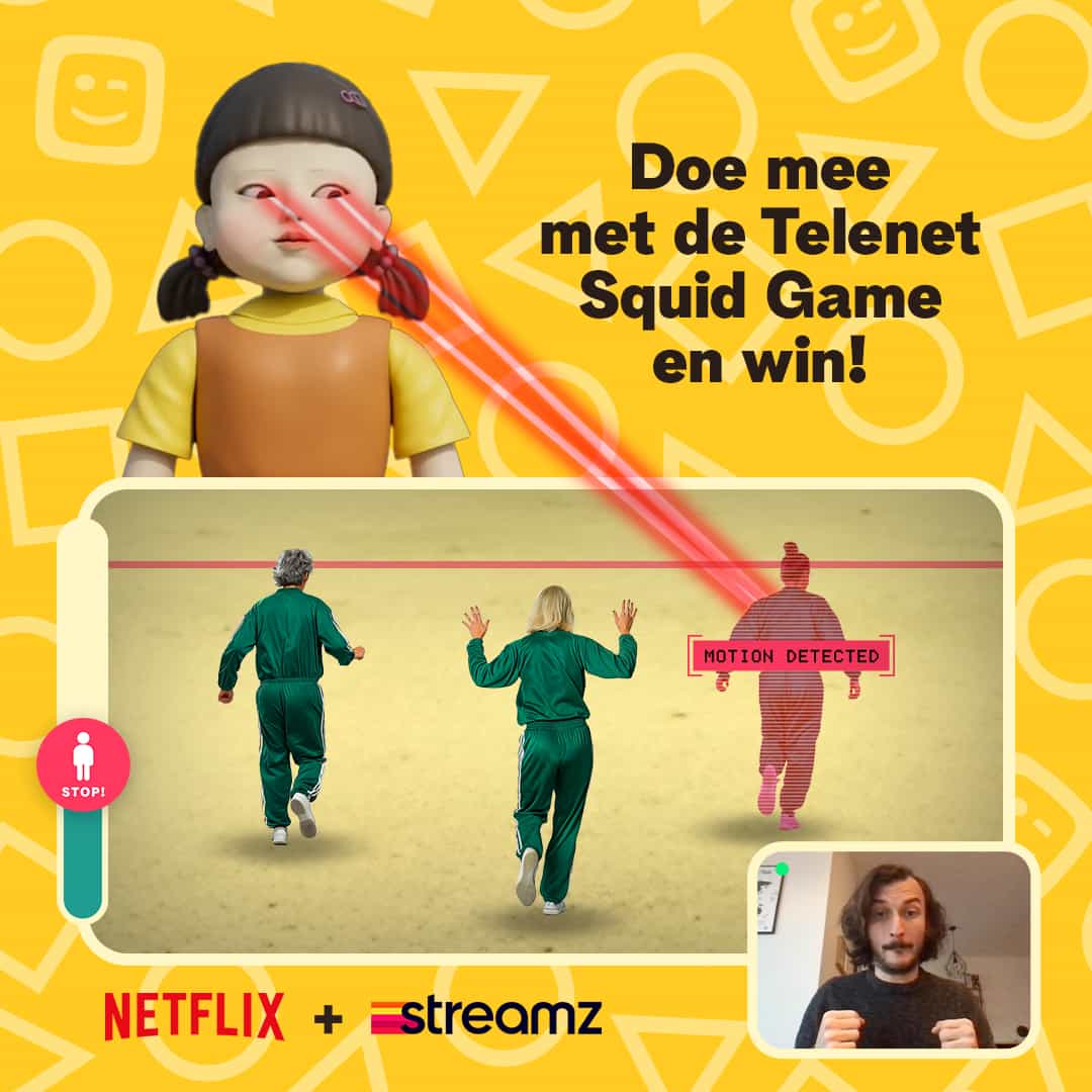 Telenet Squid Game Red Light Green Light Concept