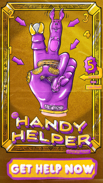 Tom Spoon - Handy Helper illustration